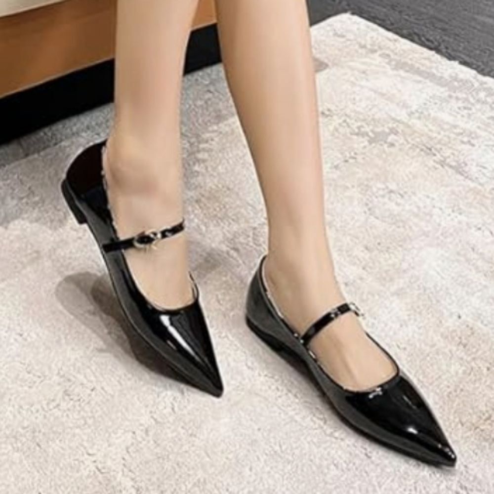 BRAND NEW LAUREN RALPH LAUREN LONDYN PATENT LEATHER MARY JANE BALLET FLATS